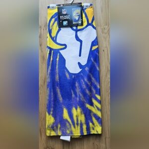 NFL RAMS BEACH TOWEL